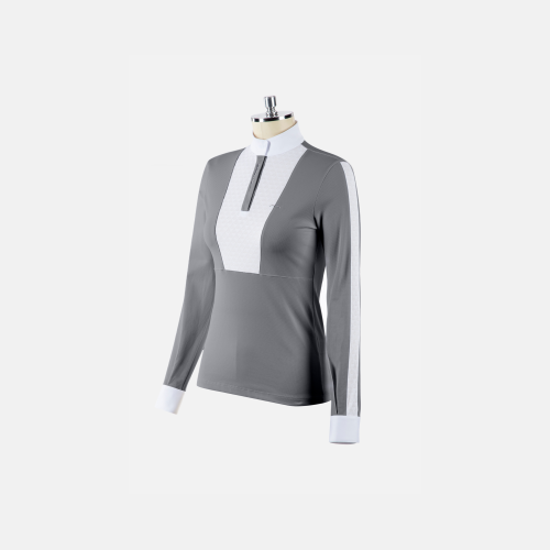BRULLA 24W WOMAN'S RIDING POLO _ GRAY