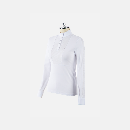 BRULLA 24W WOMAN'S RIDING POLO _ White