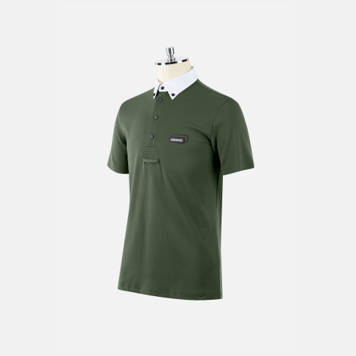 ANKARA 24W MAN'S RIDING POLO _ GREEN
