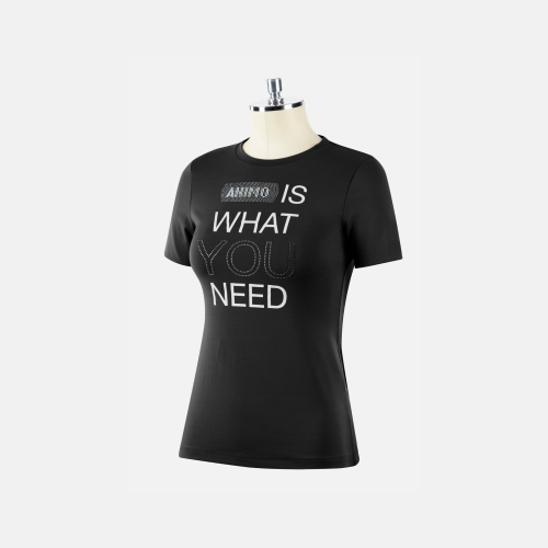 FINICK 24W WOMAN'S TSHIRT _ BLACK