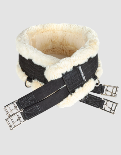 Jumping Girth With Sheepskin Padding