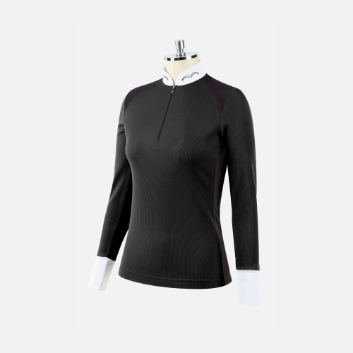 BASTER 24W WOMAN'S RIDING POLO _ BLACK