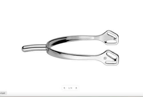 ULTRA fit spurs with Balkenhol fastening - Stainle...