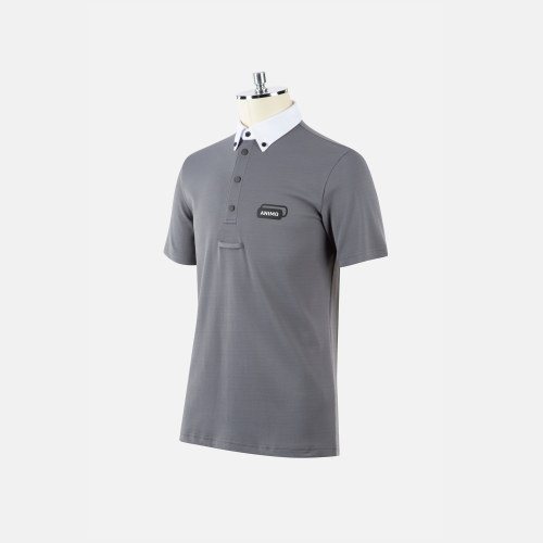 ANKARA 24W MAN'S RIDING POLO _ GRAY