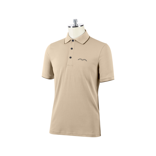 ALVAREZ RIDING POLO SHORT - BEIGE
