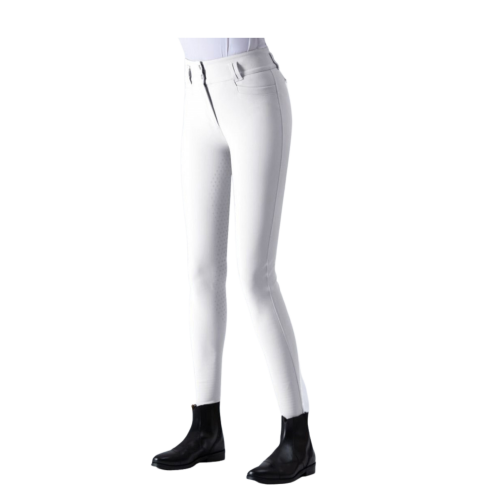 Ego 7 CA Full Grip Breeches - White