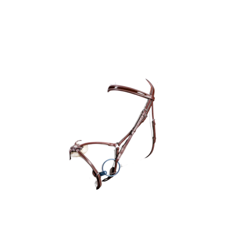 BRIDLE (NO STRESS) PATENT LEATHER BROWBAND