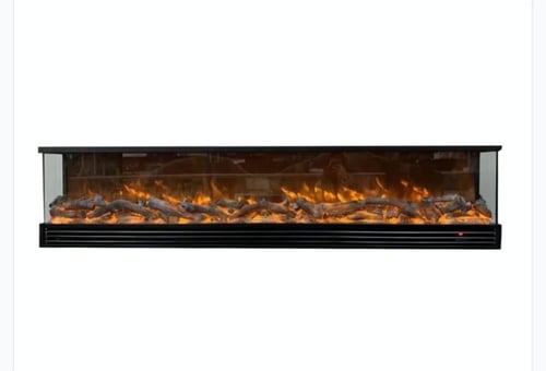 جهاز تدفئة مقاس150/45 شفاف الزاويتين