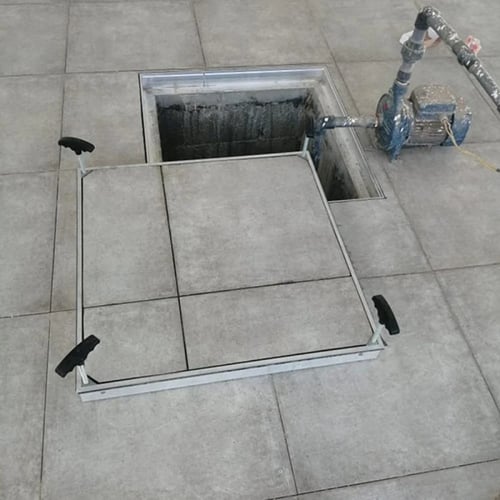 غطاء الخزانات وغرف التفتيش من الألمنيوم FKB