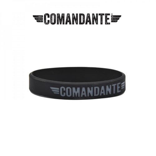 اشرطة كوماندانتي (أساور) لون اسود ورصاصي حجم صغير...