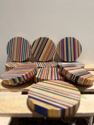 غطاء لمطاحن المونوليث من خشب السكيت بورد Monolith...