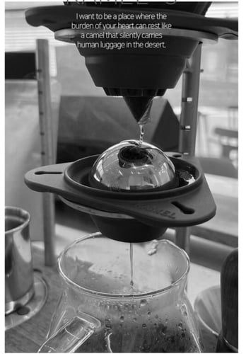 باراقون من كامل الكورية مقاس 55 مل ستيل مع قاعدة س...