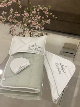 طقم مواليد 3 قطع فستقي