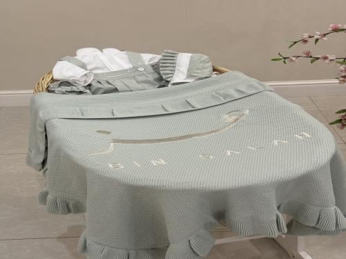 طقم استقبال ٤ قطع فستقي