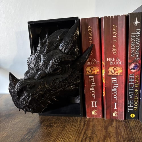 راس التنين book nook