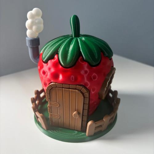 بيت ستروبيري strawberry shortcake house