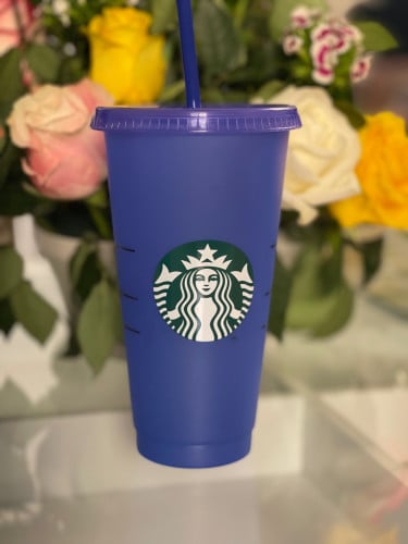 كوب ستار بكس أزرق غامق