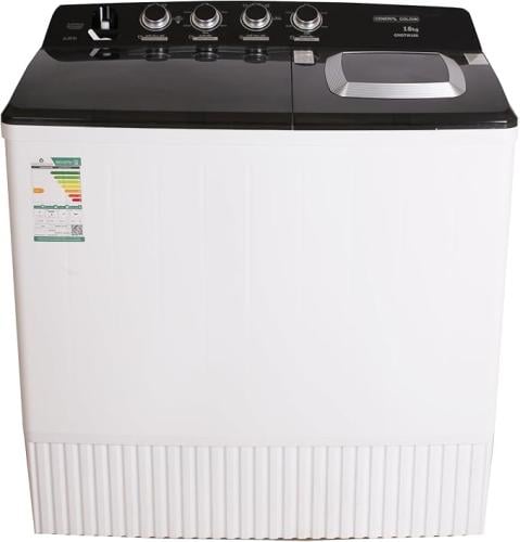 غسالة جنرال جولدن نصف أوتوماتيك حوضين 18 كجم ,ابيض...