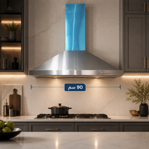 شفاط MASTERgas ماستر جاز - شكل هرمي - موتور المنيو...