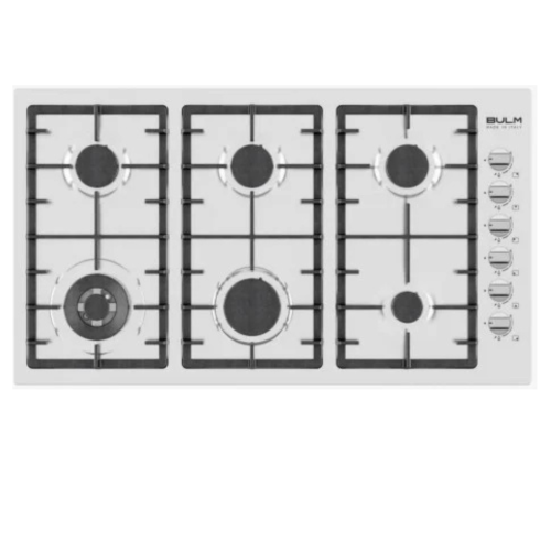 بولم BULM سطح غاز بلت إن ستانلس ستيل مقاس 90 سم بـ...
