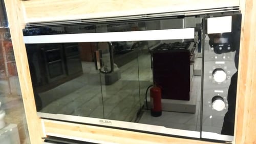 إلبا الايطالية فرن كهربائي بلت-إن 90سم - زجاج أسود...