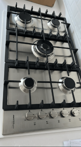 ماستر جاز MASTERgas مسطح غاز بلت إن 90 سم – 5 عيون...