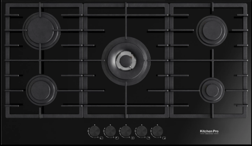 سطح كيتشن برو kitchen pro - سطح 5 عين غاز كريستال...