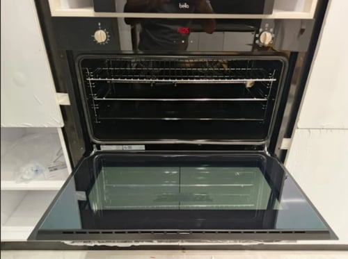 بيلا BELLA - فرن كهرباء 90 سم أسود. 9 وظائف للطهي....