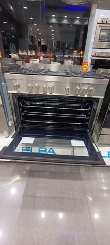 البا الايطالية فرن فري ستاند، 90 سم - 5 شعلات غاز...