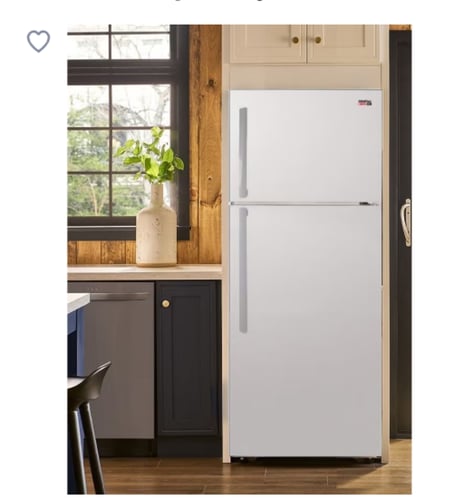 جنرال لاينز ثلاجة بمجمد علوي سعة 333 لتر ( 11.7 قد...