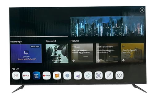 شاشة اي تي سي كيوليد ، مقاس 55 بوصة بدون اطار بدقة...