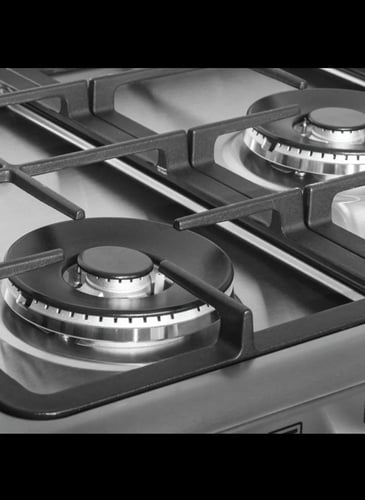 فرن MASTERgas ماستر جاز - 5 شعلات غاز - مفتاحين من...