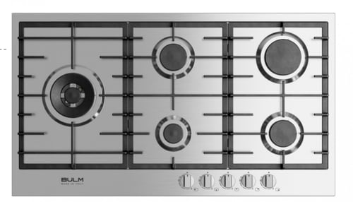 سطح BULM بولم - ستينلس ستيل 5 عين غاز, ( عين دبل ي...