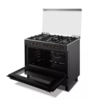 فرن توشيبا غاز 60*90 سم، 5 عيون زهر، أمان كامل، اش...