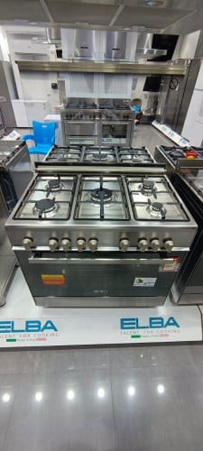 إلبا الايطالية فرن فري ستاند، 90 سم – غاز – خمس شع...