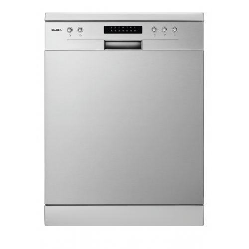 البا الايطالية - غسالة صحون فري ستاند - فضي 6 برام...