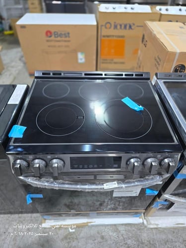 ال جي LG - فرن كهرباء سيراميك 65*76 سم، 5 عين، واي...