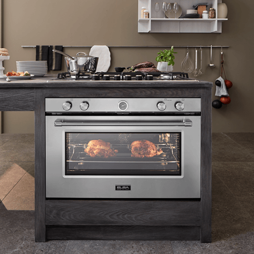 البا الايطالية فرن غاز بلت-إن 90 سم - الشعلة العلو...