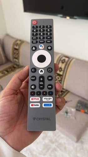 شاشة كريستال 65 بوصة 4K QLED TV أندرويد 11 يو اتش...