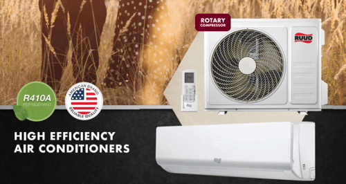 روود RUUD - مكيف اسبلت مقاس 24 - حار/بارد - واي فا...