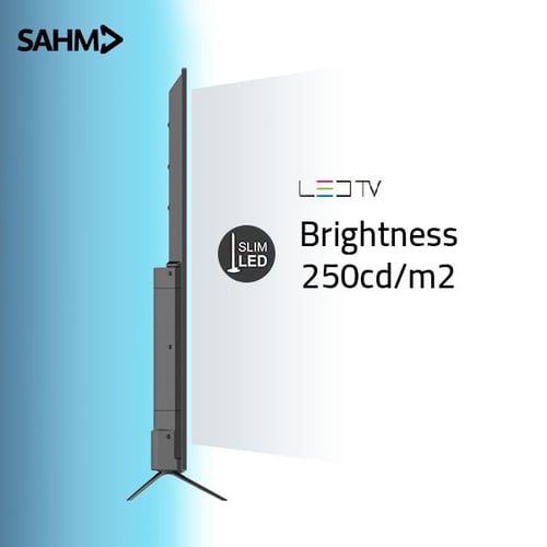 تلفزيون سهم 75 بوصة 4K بدون اطار ذكي ال اي دي - SH...