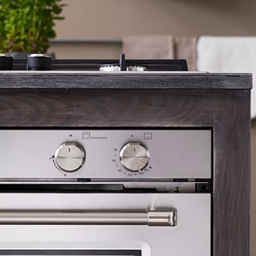 البا الايطالية فرن غاز بلت-إن 90 سم - الشعلة العلو...