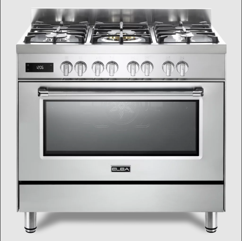 البا الايطالية فرن فري ستاند، 90 سم – غاز + فرن سف...