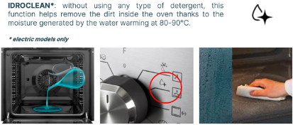 إلبا الايطالية فرن كهربائي 60 سم - 9 وظائف - 75 لت...