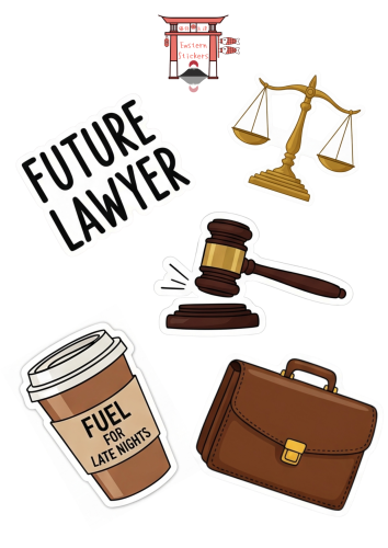 مجموعة الستيكرات القانونية