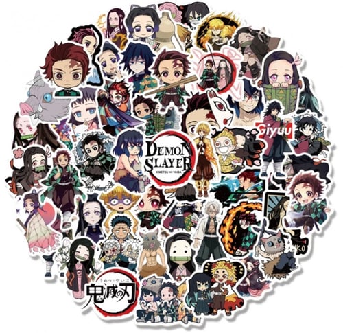 Demon Slayer (10) Stickers