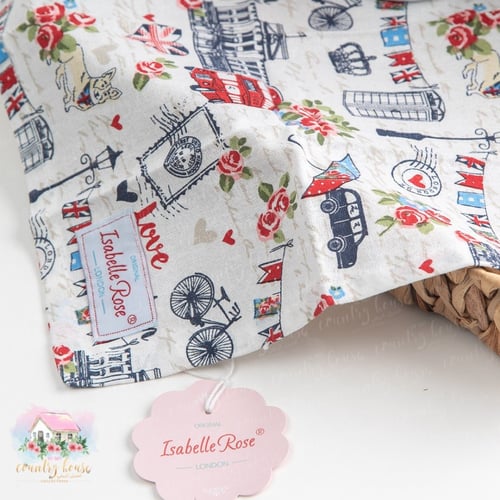 0853 مفرش لندن المميز صغير من إزابيل روز