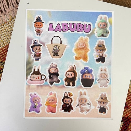 ملصقات لابوبو قطعة واحدة