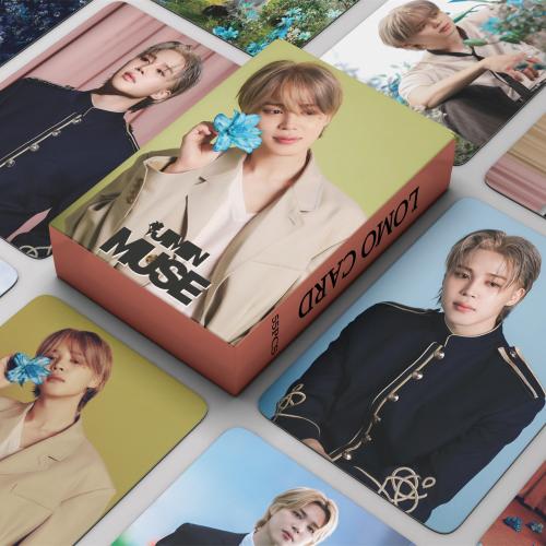 55 قطعة فوتوكارد جيمين من bts