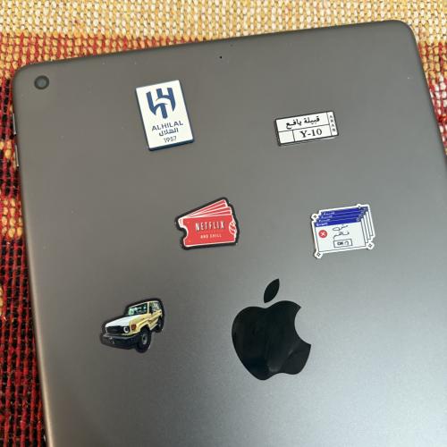 أستكر حديد جوال أيباد لاب توب قطعة واحدة